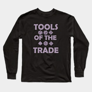 Tools of the Trade - purple Long Sleeve T-Shirt